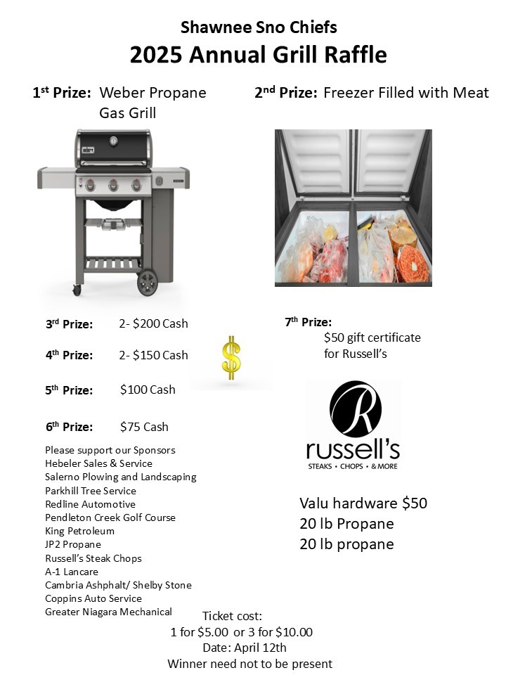 2025 Annual Grill Raffle Flyer JPG